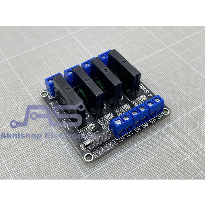 4 Channel Solid State Relay Module