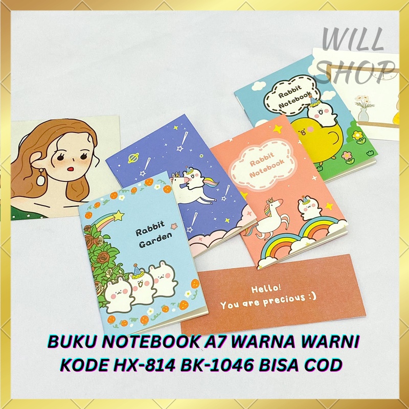 

VARIAN 4 / 8 / 12 PCS BUKU NOTEBOOK A7 WARNA WARNI KODE HX-814 BK-1046 MINI BOOK BUKU TULIS BERGARIS / BUKU CATATAN KANTONG UNIK TERBARU BISA GROSIRAN COD TERMURAH