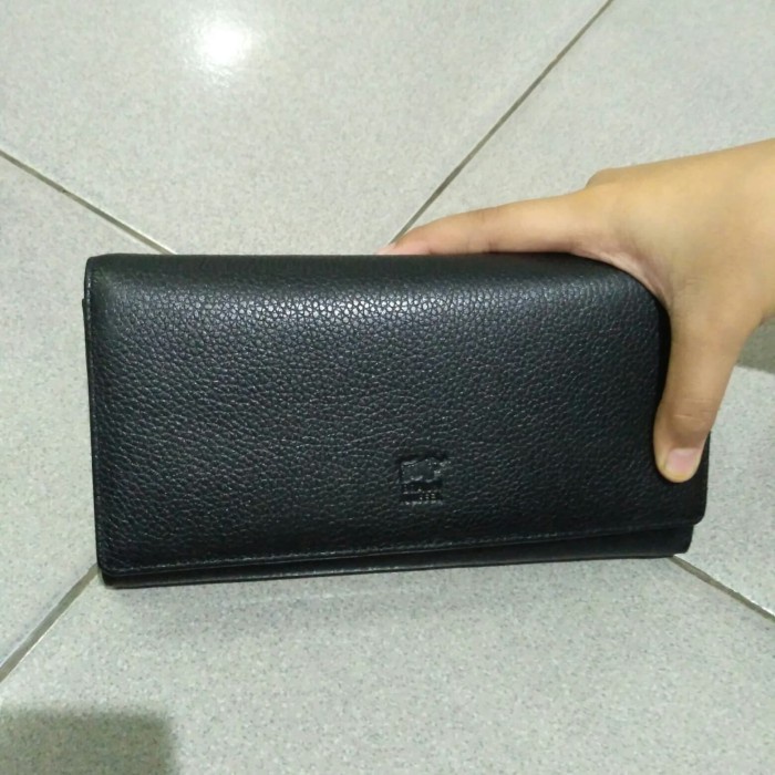 Dompet Kulit Panjang Asli/Dompet kulit Braun Buffel/Dompet wanita/DW55 100% ORIGINAL