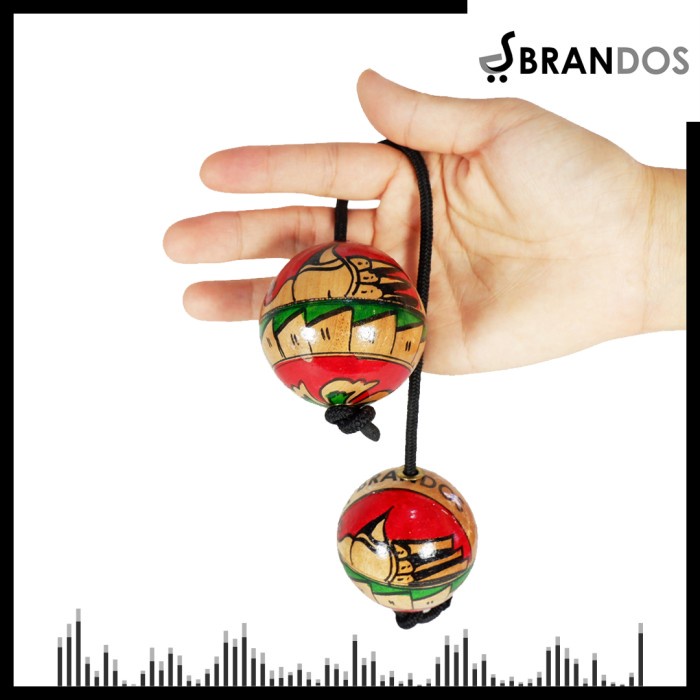 Ready Stok - Marakas Patica Asalato Kosika Kashaka Shaker Kayu Brandos Mk-40