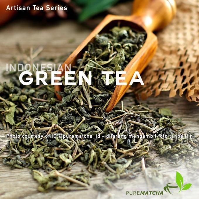 

Artisan Tea Cafe - Indonesian Green Tea Teh Hijau Indonesia Asli 50Gr Kode 998