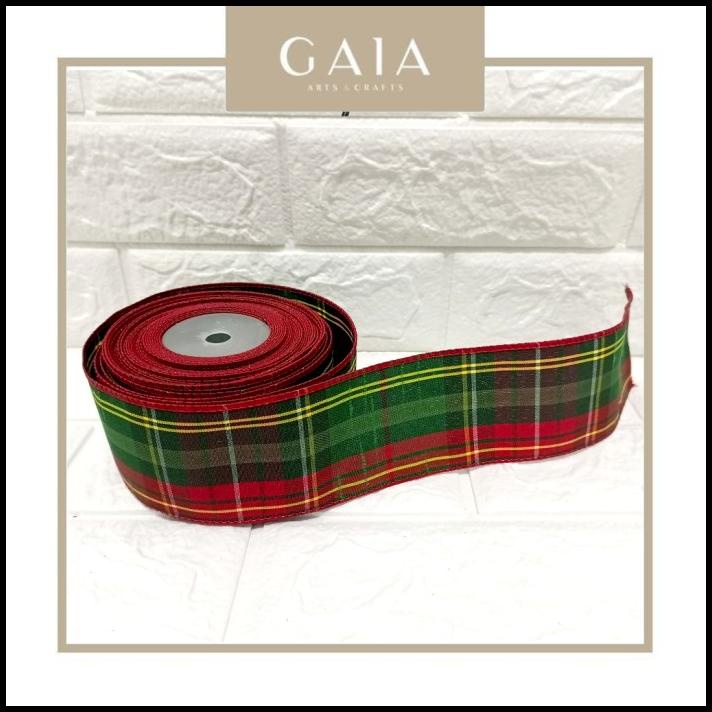 

GRATIS ONGKIR PITA KADO NATAL TARTAN GREEN PER-METER