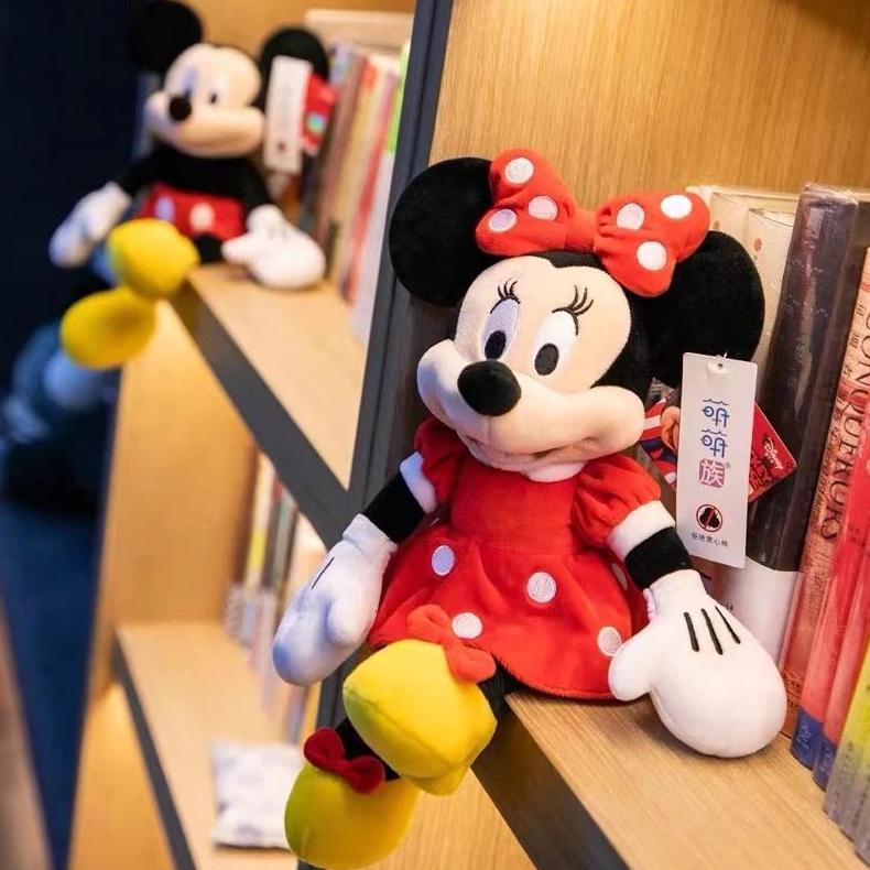 Menarik Boneka Miki Mini / Boneka Mickey Mouse Minnie Mouse Ukuran Kecil S 30Cm Termurah