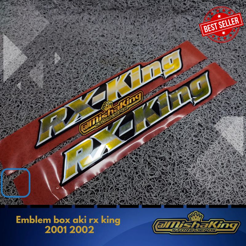 Emblem box aki rx king 2001 2002 Original