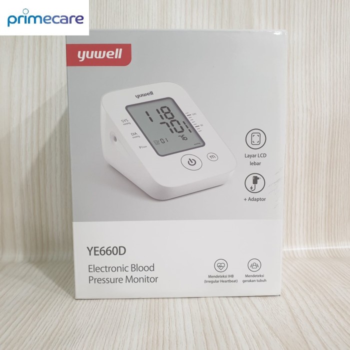 NEW TENSIMETER DIGITAL YUWELL LENGAN YE660B / TENSI DIGITAL YE660B ORIGINAL TERBARU