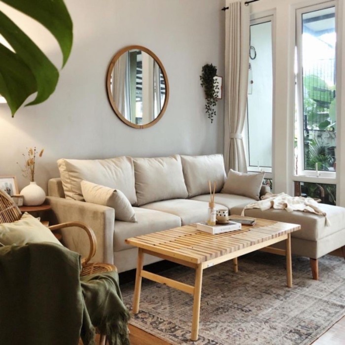 Promo Sofa Minimalis Retro Japandi