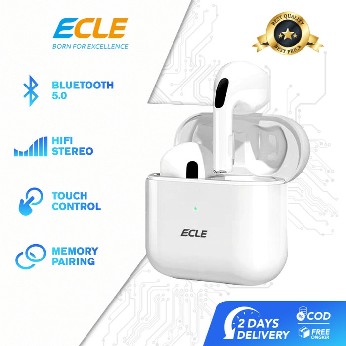 Ready ECLE Pro 4 TWS Headset/Earphone True Wireless Earbuds Touch Control