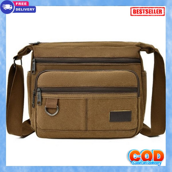 Tass Pinggang Terlaris Slempang Casual Trendy Slingbag Cowok Keren Salempang Cwok Waterproof Tas Bah