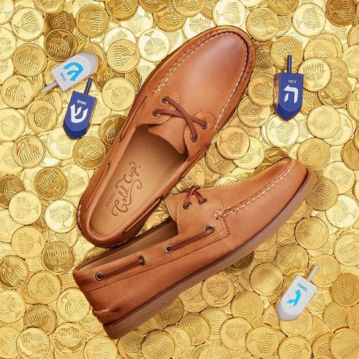 TERLARIS - SPERRY GOLD CUP TAN GUM AUTHENTIC