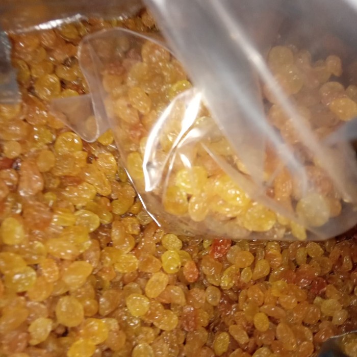 

{{{{}}] Kismis kuning kishmish kemasan 500 gram