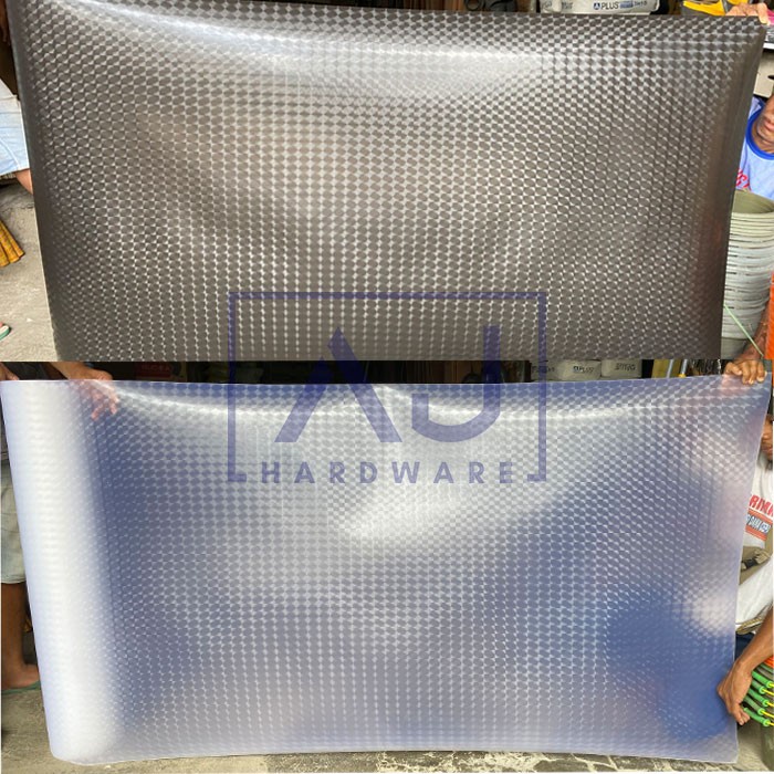 Terbaru Fiber Plastik Tutup Pagar Dimensi Tebal 0,6 Mm Fiber Pagar Motif Meter Promo Terlaris