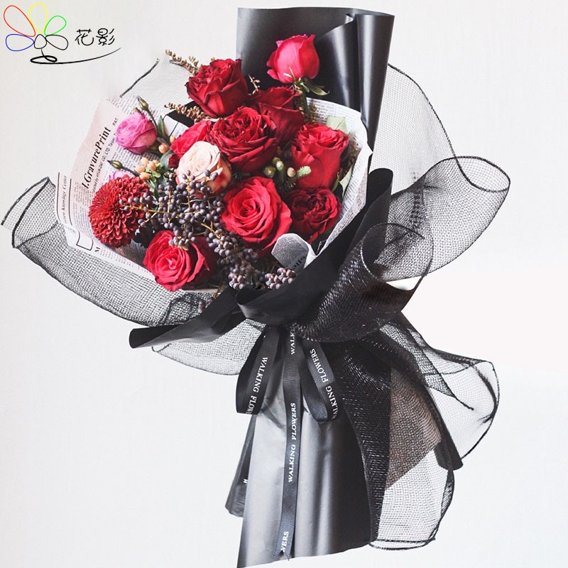 

Flower Wrapping R Polynet Korea / Mesh Roll Tile Jaring / Kertas Buket Bunga Flst