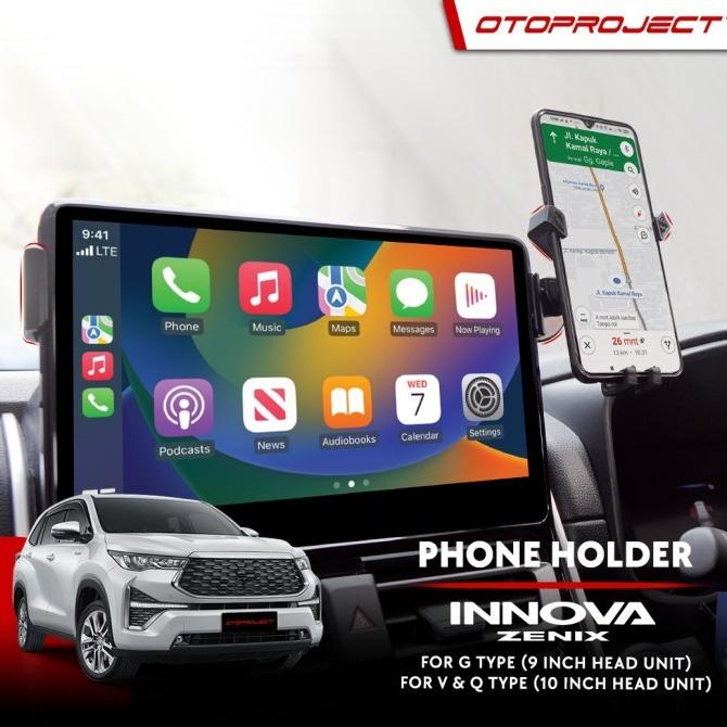 Car Phone Holder Mobil Innova Zenix 2022 2023 Dudukan Hp Otoproject