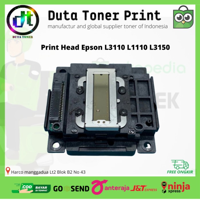 Masih Print Head Bekas Printer Epson L3110 L1110 L3150 Full Nozle