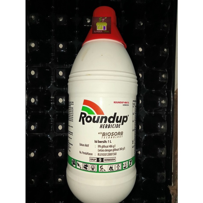 Promo Roundup 1 Liter - Pupuk Cair - Pembasmi Rumput Liar , Gulma