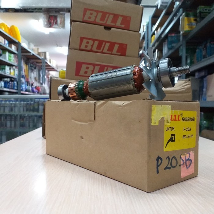 Bull Armature Angker Mesin Pasah Serut Hitachi P20SB P20 SB P 20 SB -Lulas G