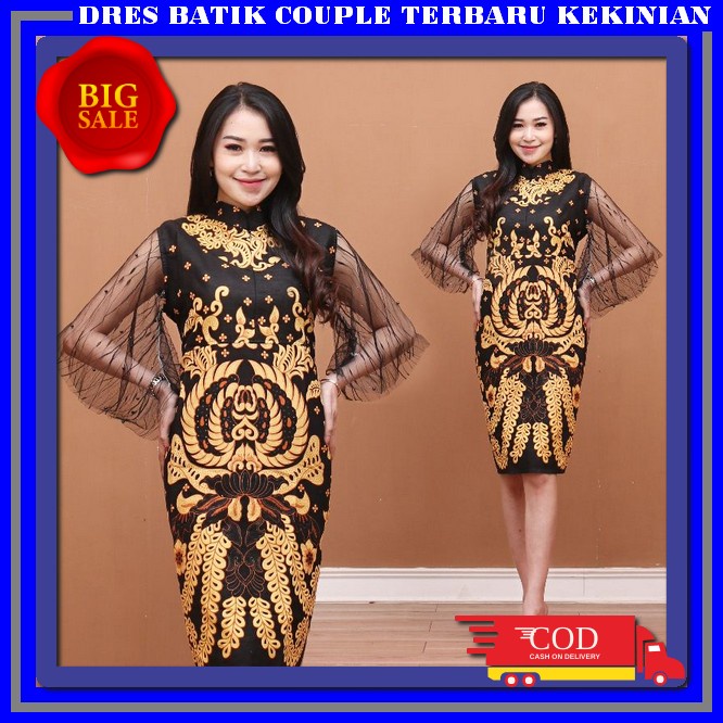 Baju Couple Pasangan Kondangan 2023 Pakaian Sepasang Wanita Pria Sarimbitan Keluarga 2023 Bju Cowo C