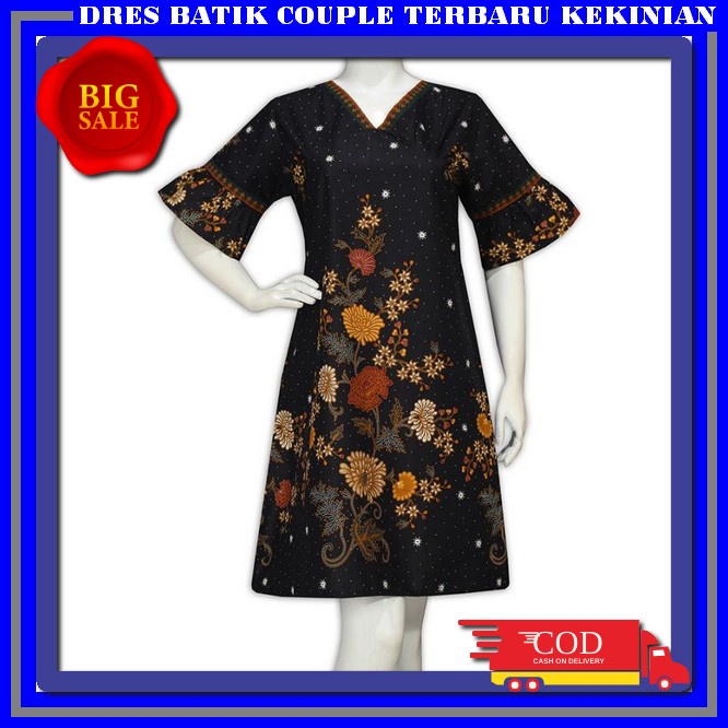 Baju Batik Couple Pasangan Kekinian Bju Kondagan Sepasang Sarimbitan Keluarga 2023 Bju Cowo Cewe For
