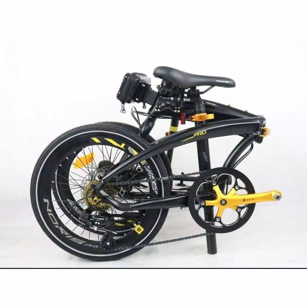 Sepeda Lipat 20 inch Pacific Noris Pro Alloy 8 Speed Hydraulic