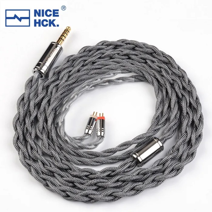 NICEHCK GREYRHINO 6N OCC COPPER HIFI UPGRADE CABLE MMCX QDC 2PIN 0,78