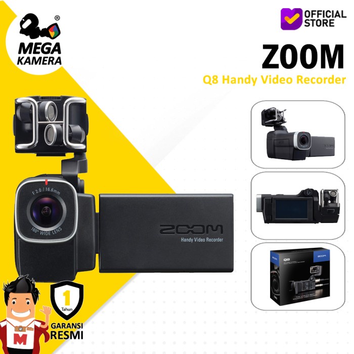 ZOOM Q8 HANDY VIDEO RECORDER - KAMERA VIDEO