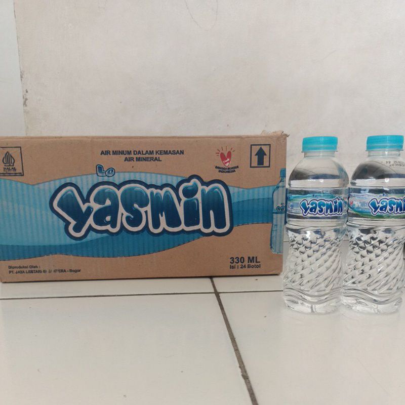 

Air Minum Dalam Kemasan Botol Mini Yasmin 330 ML