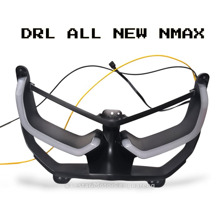 Terlaris Lampu Alis Drl Depan Nmax New Rgb Plus Frame Alis All New Nmax