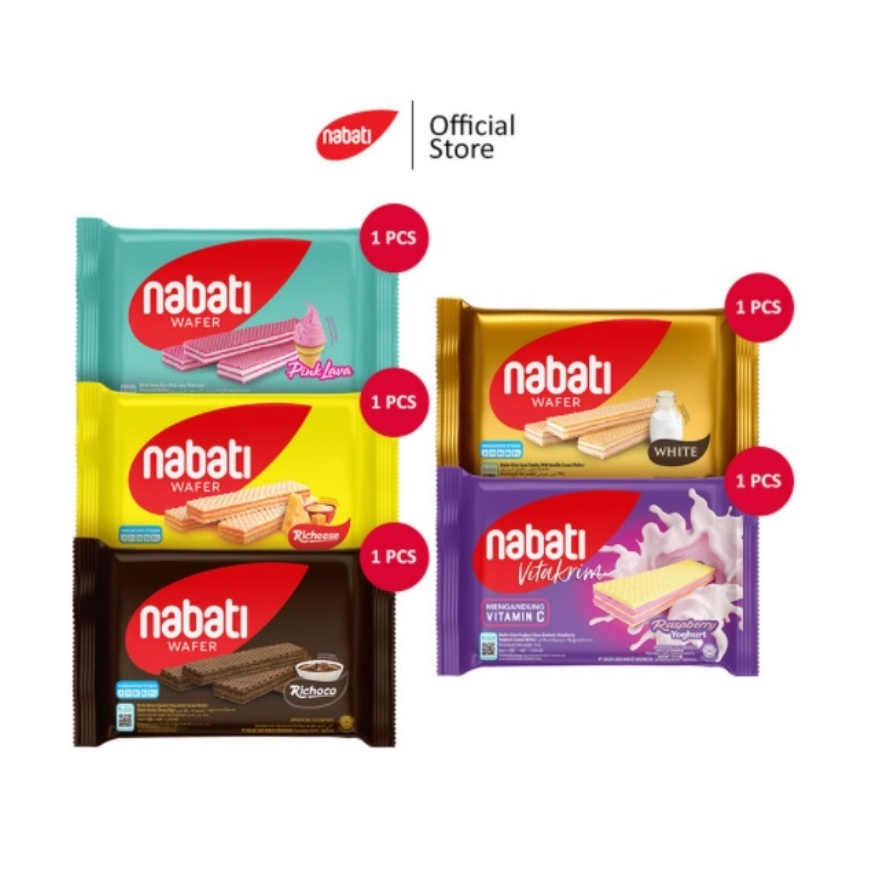 

[Grosir!!] Nabati Wafer 39Gr 1 Dus Isi 60 Pcs - Grosir Ter Diskon