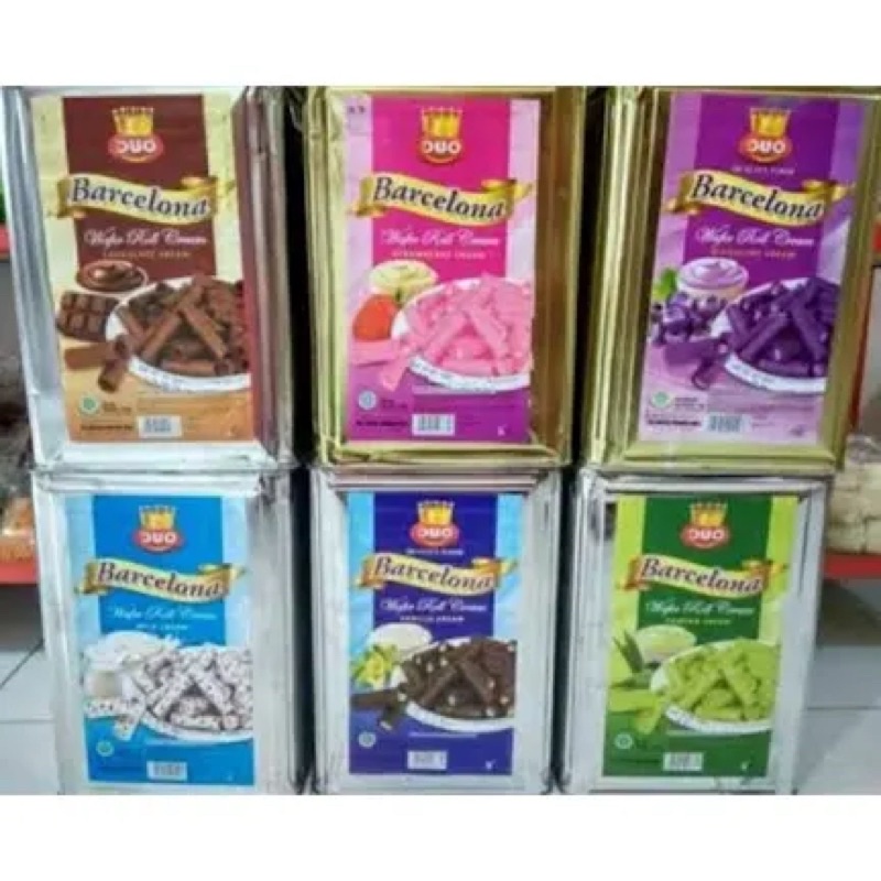 

1 Kaleng / K Astor Ni Barcelona 4Kg (Coklat / Strawberry / Vanilla / Pandan / Susu / Blueberry