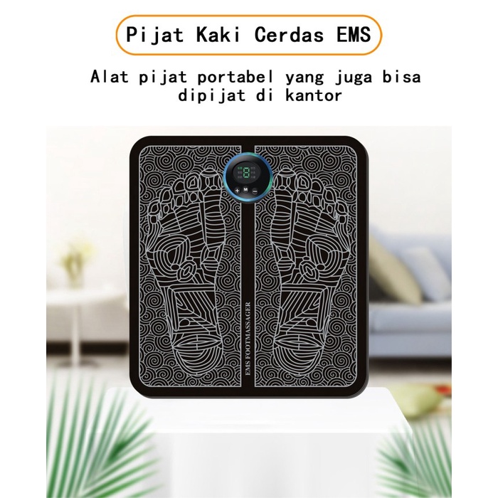 JM- EMS Foot Massage Mat / Pijat Kaki EMS Pad Mat/Bantalan Pijat Kaki