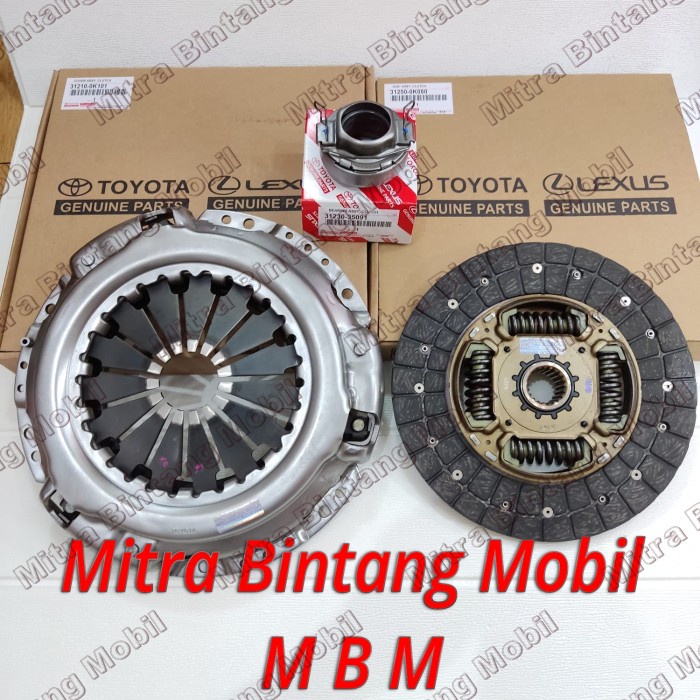 Kampas Kopling Set Toyota Innova Inova Bensin Original Kode Hk363