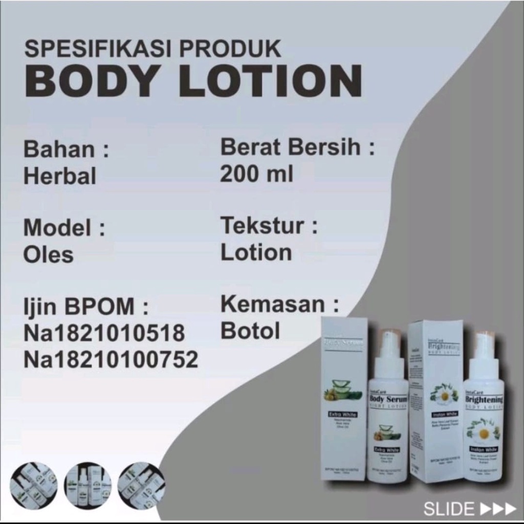Paket Lotion Pemutih Badan Cepat Permanen Bpom Hb Dosting Whitening Pemutih Seluruh Tubuh Handbody
