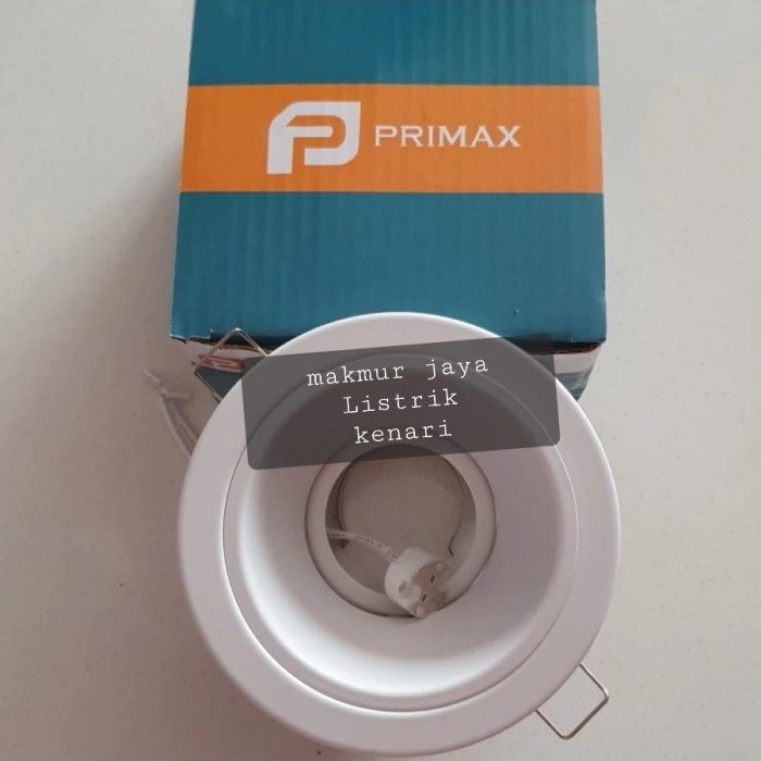 Primax Casing Lampu Mr16 Downlight Mr16 Tusuk Putih