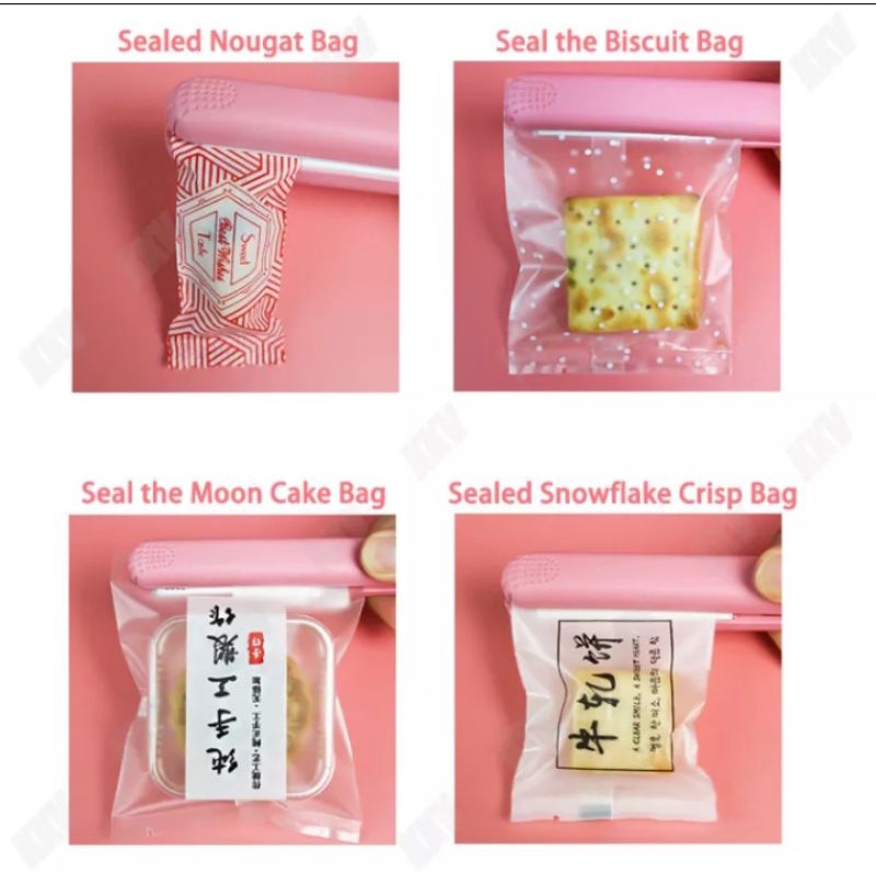 Sealer Mini Alat Perekat Plastik Portable  Pres Plastik Mini