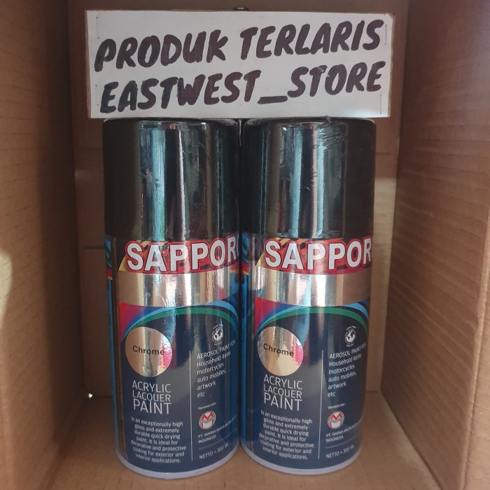 SAPPORO CHROME CERMIN CAT SEMPROT SPRAY
