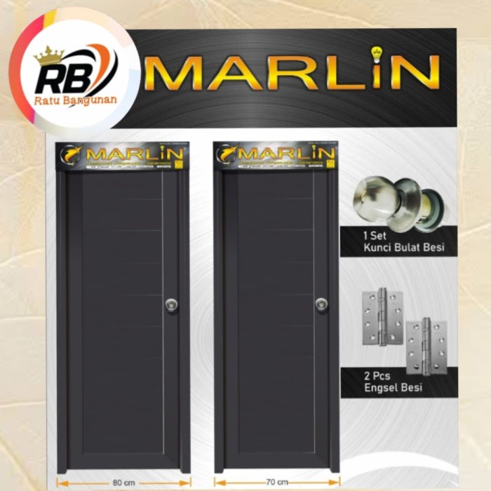 PINTU UPVC MARLIN 70X200 CM/80X200 CM