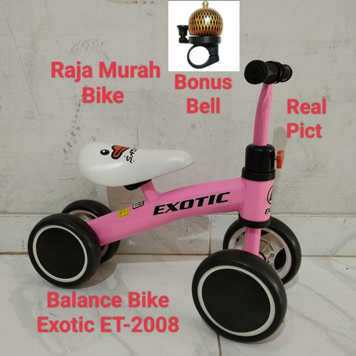 SEPEDA BALANCE BIKE ANAK EXOTIC ET-2008 BALANCE BIKE EXOTIC