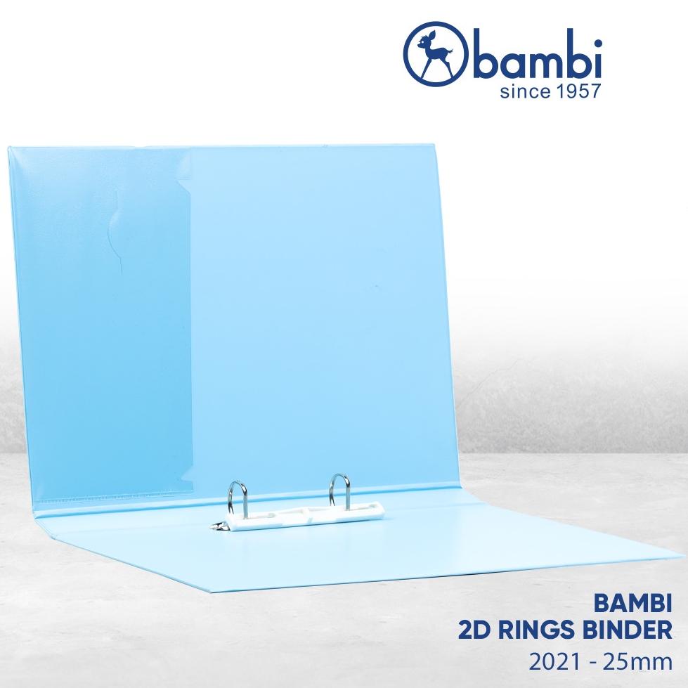 

Trend - Bambi Ring Binder Folio 2 Ring MID SIZE 25 mm kode 2021 ,.