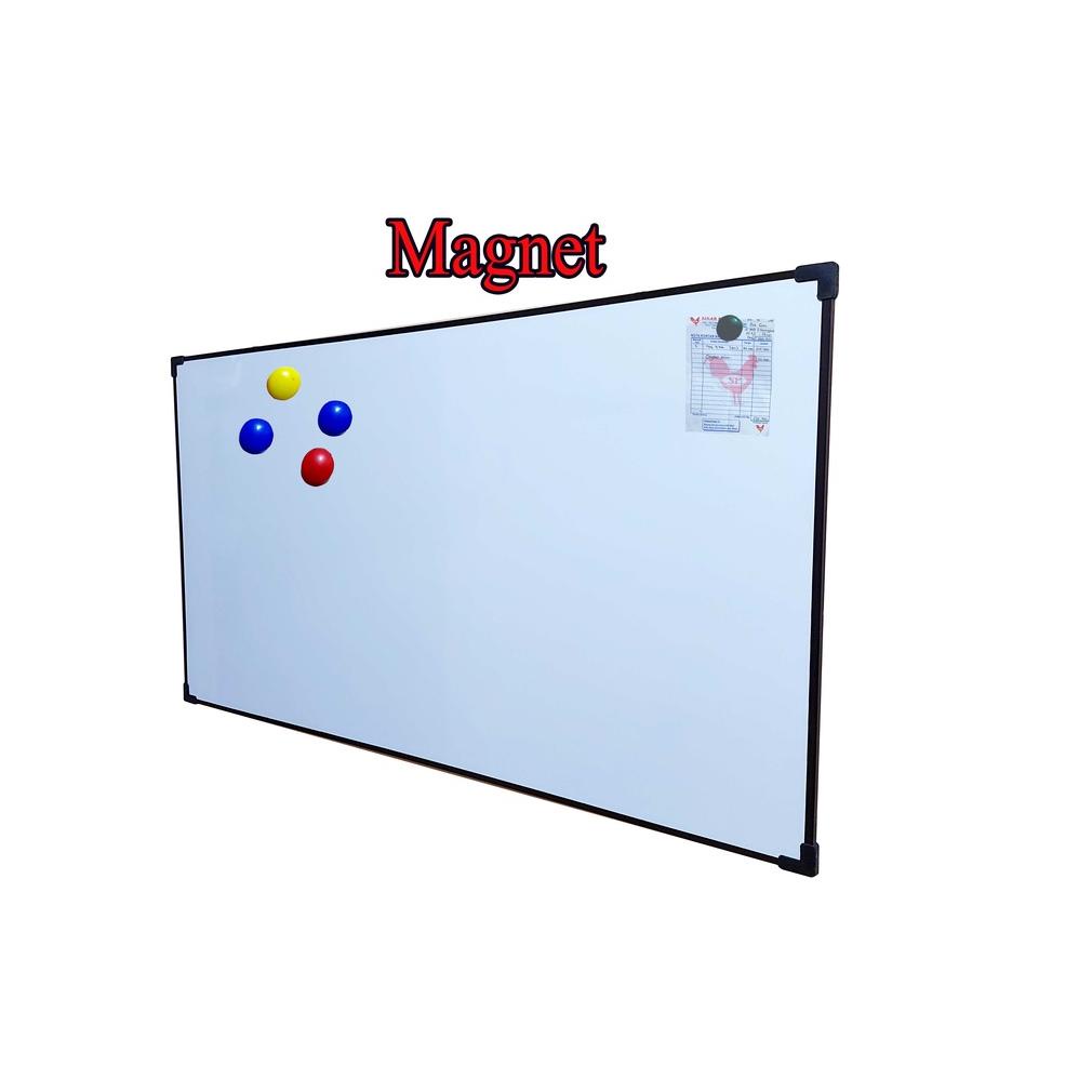 

Berkualitas! Papan Tulis 60x90 cm Magnet dan Non Magnet ,,