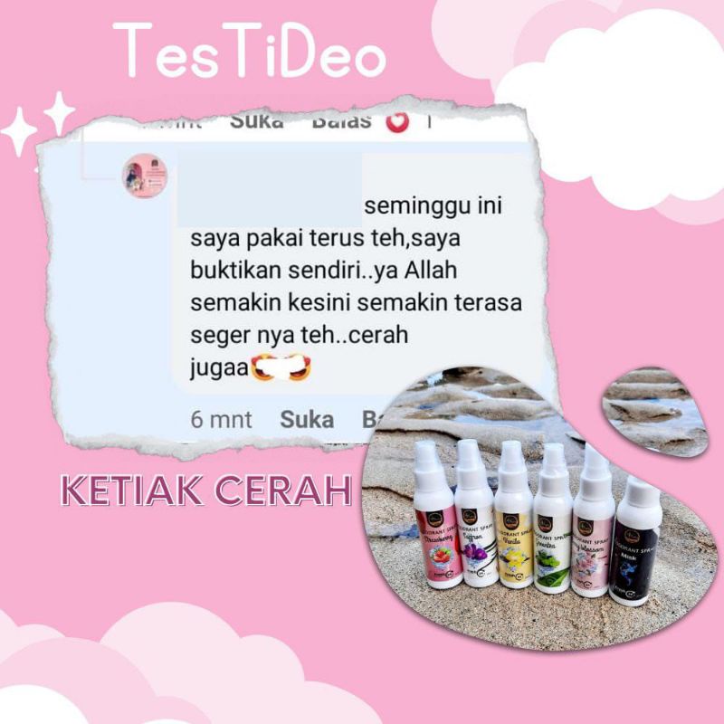 Deodorant Spray Aflaha