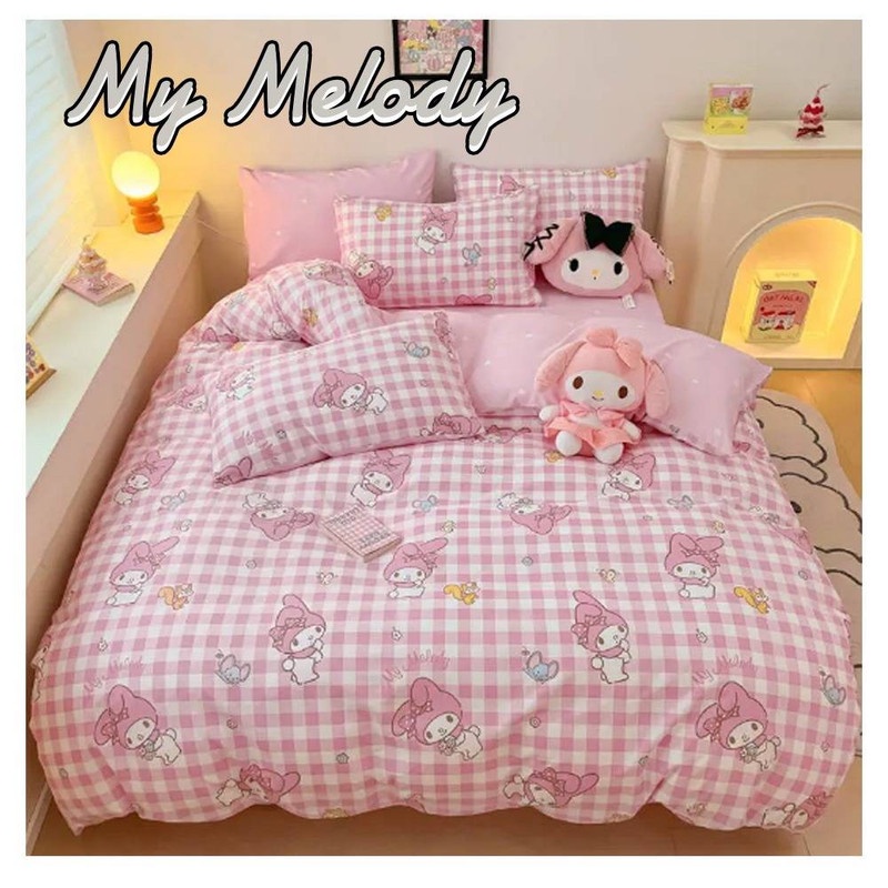 Bedcover & Sprei Premium Katun ESRA Motif My Melody