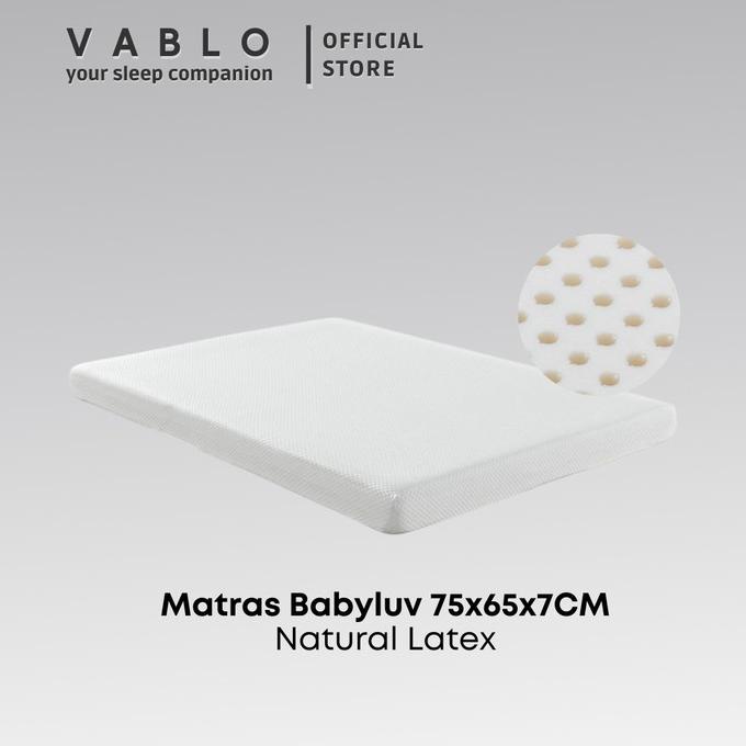 PROMO VABLO BABY LATEX MATTRESS ( KASUR BAYI 100% NATURAL LATEX ) JINANANISA