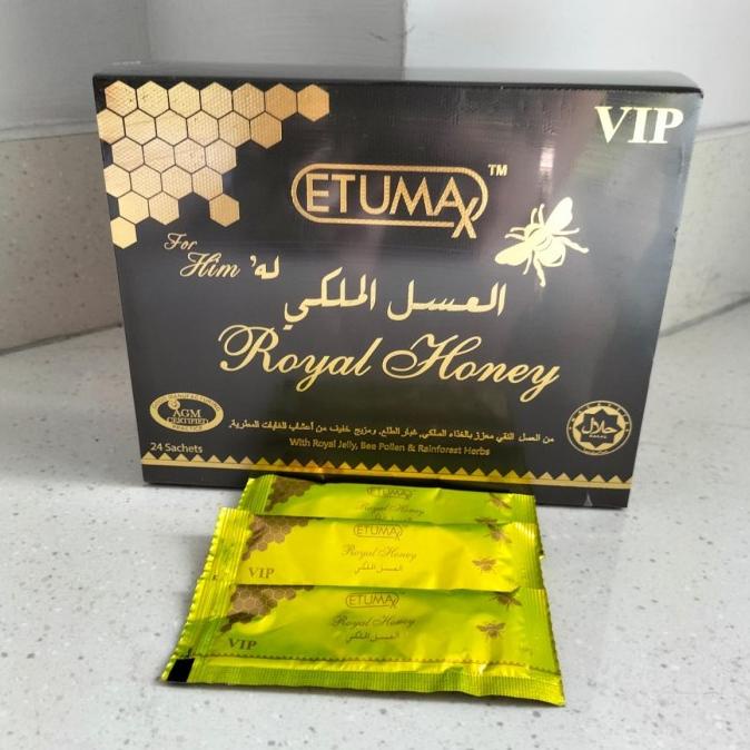 

ETUMAX ROYAL HONEY VIP ORIGINAL 24 SACHET DONATAMAULI