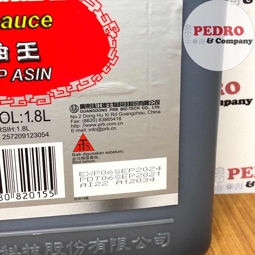 

Pearl River Bridge Soy Sauce 1.8L Kecap Asin Jerigen Kecil