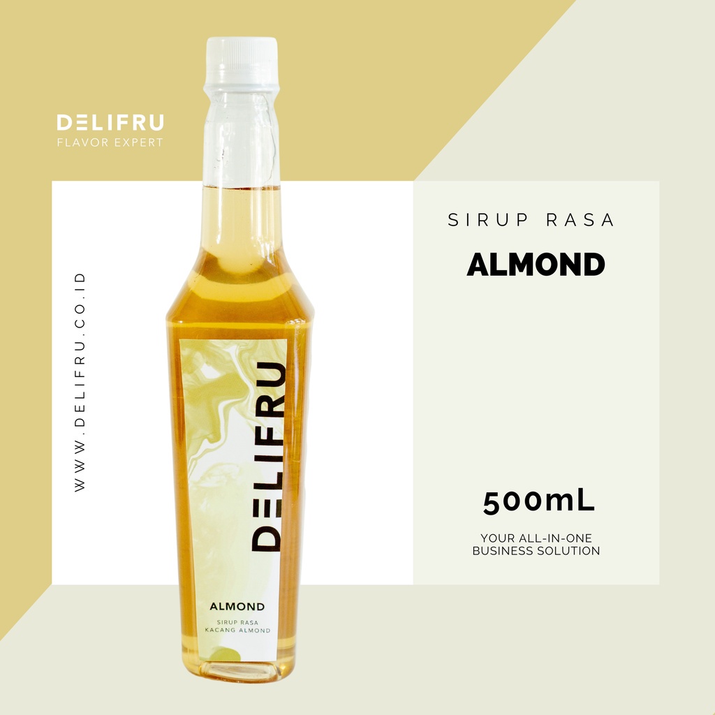 

Almond Syrup Delifru 500 Ml - Sirup Biji Almond