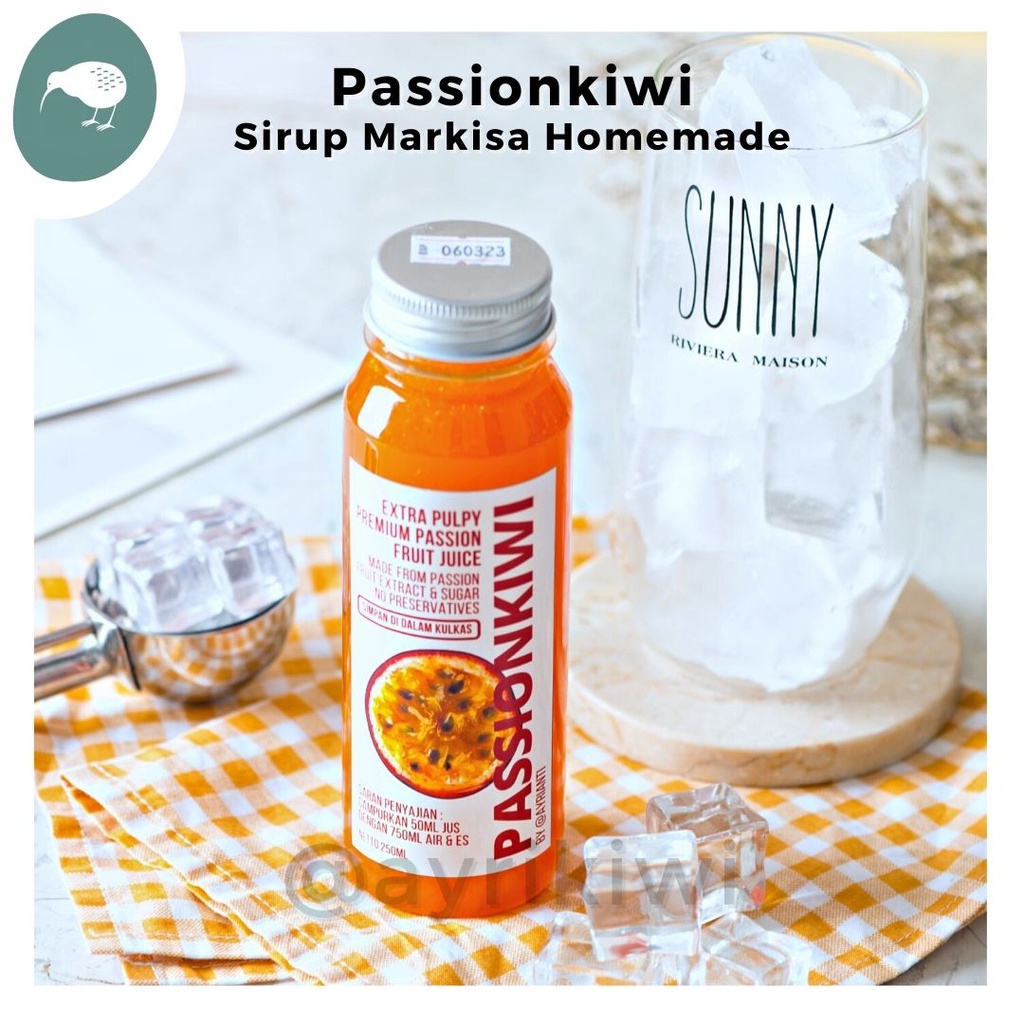 

Passion Kiwi Sirup Markisa Homemade