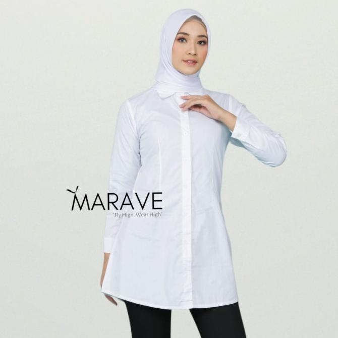 long tunik putih wanita tunik putih wanita formal jumbo