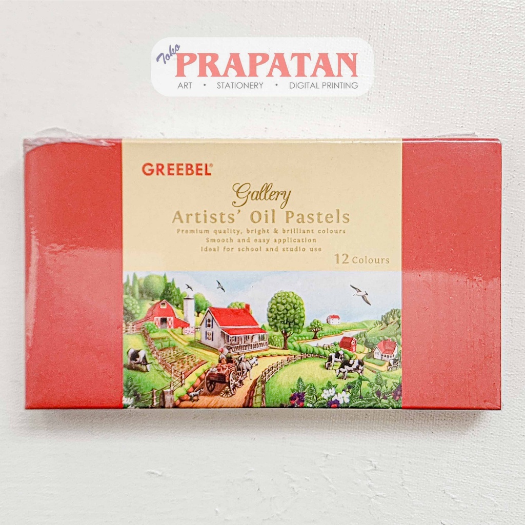

Greebel Artist Oil Pastel 12 Color Crayon Nyak