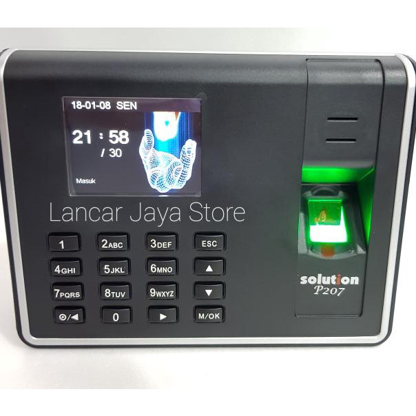 Mesin Absen Finger Solution P207