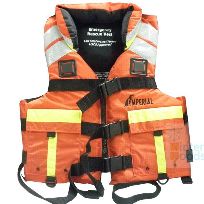 Life Jacket / Pelampung Imperial - Uscg Approved - Solas Reflective